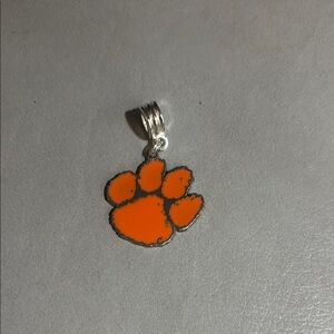 Clemson paw charm
